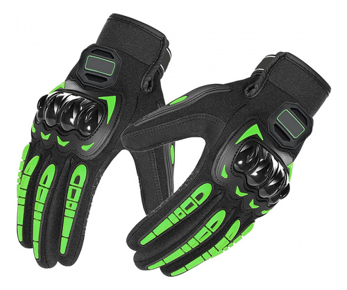2x Guantes De Pantalla Táctil Completo Guantes De Verde Xl