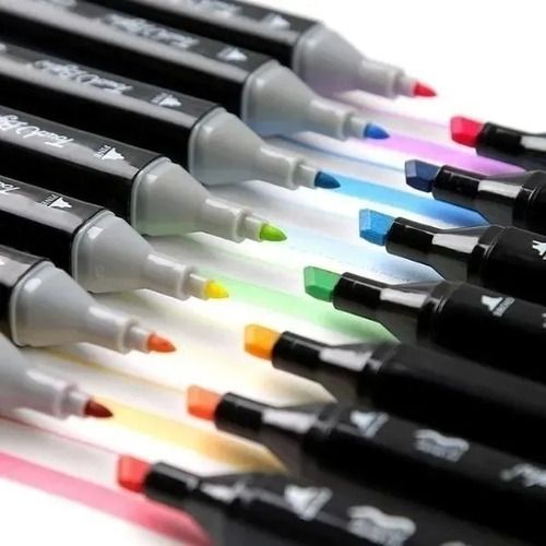 Marcadores Touchfive 24 Lapices Colores Profesional Colores