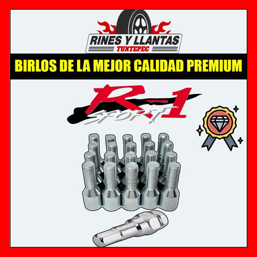 Juego De Birlos De Seguridad Para Vw Jetta, Bora, Golf