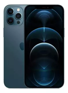 Apple iPhone 12 Pro Max 128 Gb Azul Pacífico Con Caja Original Y Batería 100%