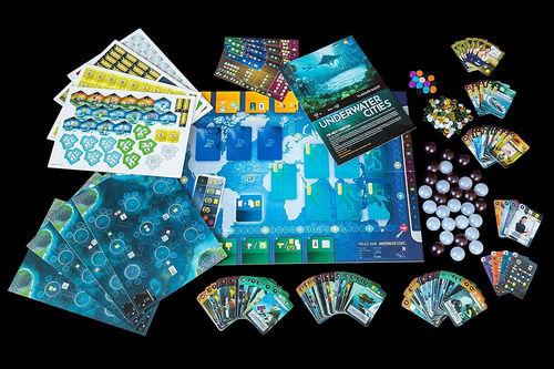 Juego De Mesa De Ciudades Submarinas Con Juego De Base Más N