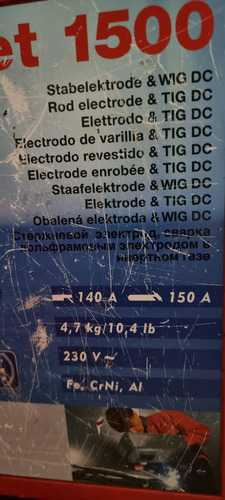 Soldadora Tig Fronius Transpocket 1500 150amp (Usado)