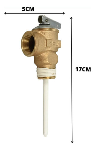 Valvula De Alivio Para Boiler Entrada Estandar 3/4x3/4