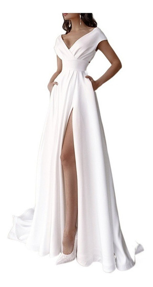 Vestidos Blancos Cortos Elegantes | MercadoLibre 📦