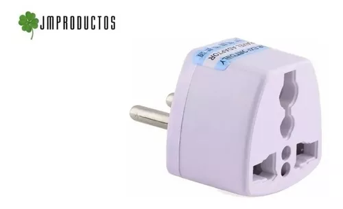 GENERICO 10 Adaptadores Enchufe Europeo Americano A Nacional 250v -1500w