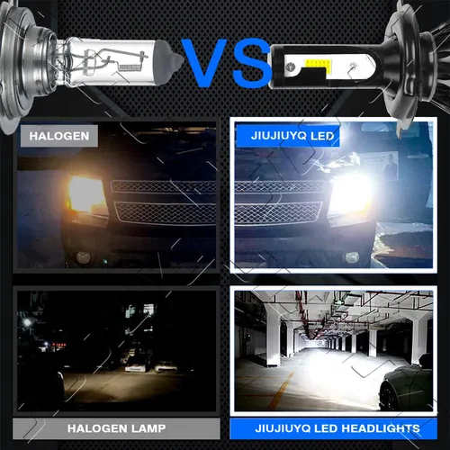 St Para Kit Faros Luz Led H4 14000lm For Ford Haz