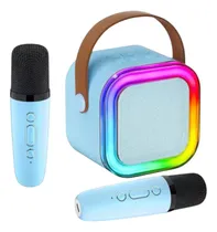 Comprar Mini Parlante Con 2 Microfonos Altavoz Bluetooth Portatil Color Azul Acero