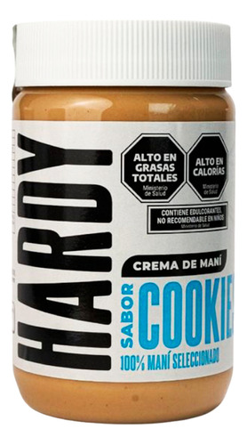 Hardy Crema de Maní 380gr cookies and cream