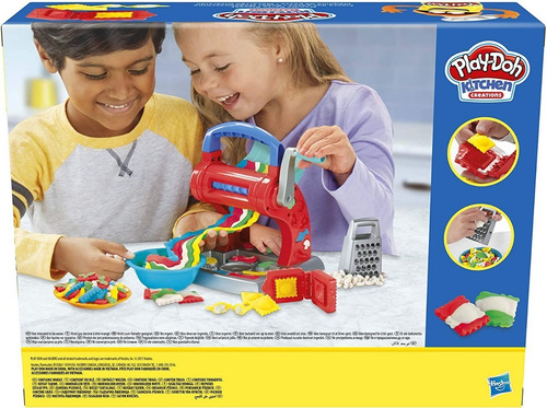 Imagen 3 de 5 de Play Doh Maquina Pasta Fabrica Masa Moldear Plastilina Juego