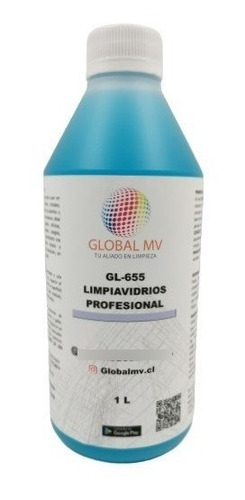 Limpiavidrios Profesional Gl-655 1 Litro