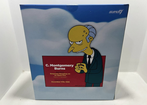 Figura Super7 Ultimates The Simpsons C Montgomery Burns