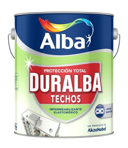 Duralba Techos-impermeabilizante Blanco 20lts -cordoba