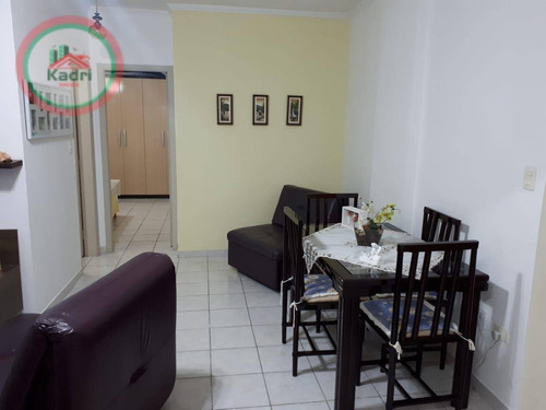 Apartamento Com 1 Dormitório À Venda, 48 M² Por R$ 225.000,00 - Vila Guilhermina - Praia Grande/sp - Ap5376