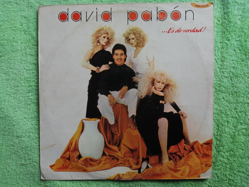 Eam Lp Vinilo David Pabon Es De Verdad 1989 Album Debut Th