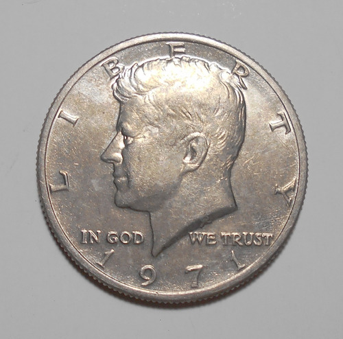 Estados Unidos 1/2 Dolar 1971 -  Kennedy.