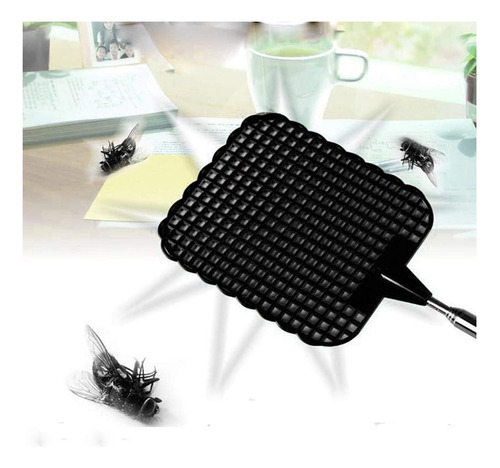 Mata-moscas Telescópico 4 Pcs, Cabo Extensível E Leve
