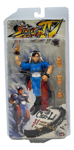  Figura  Chun-li Articulada 15 Cm - Street Fighters