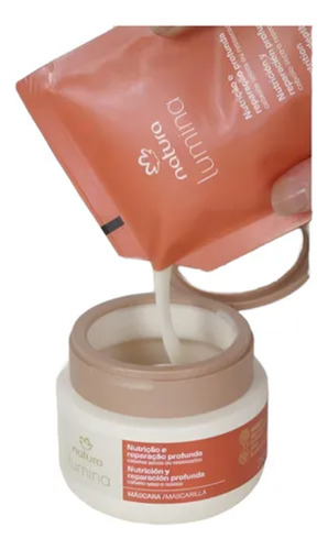 Repuesto Mascara Lumina Natura Cabello Seco 250ml