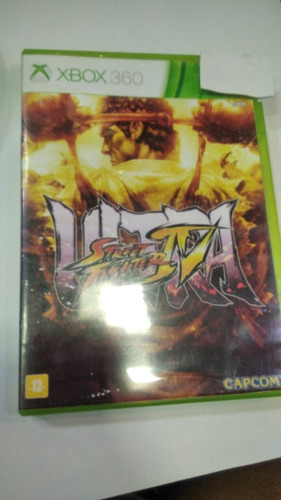 Street Fighter Iv Ultra Xbox 360 Midia Fisica Original