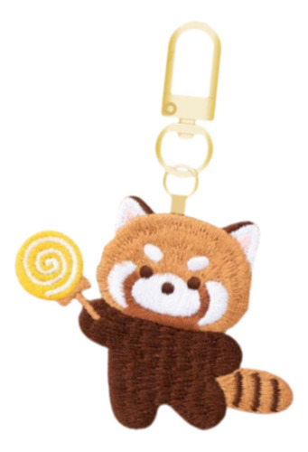 Llavero De Panda Rojo, Bonito Abalorio Para Bolso, Estilo D