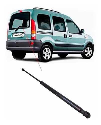 Amortecedor Porta Malas Tampa Traseira Da Kangoo 1998+