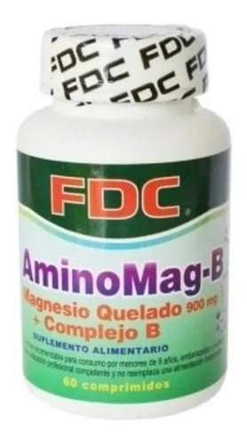 Magnesio - Aminomag-b 900 Mg. X 60 Comprimidos. Agronewen.
