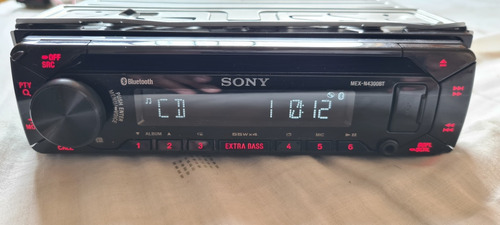 Estereo Sony Mex-4300bt Usado