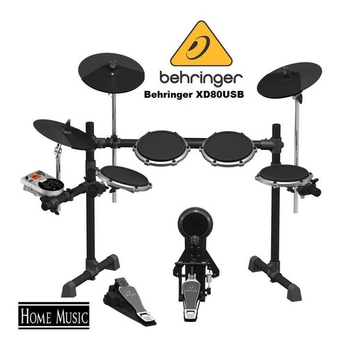 Bateria Electronica Behringer Xd80usb Completa Midi