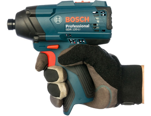 Imagen 5 de 10 de Atornillador De Impacto Bosch 12v 100nm Gdr 120-li Con 2 Bat