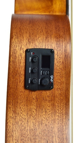 Imagem 8 de 9 de Violão Seizi Baby Tokyo Cutaway Mahogany Satin Com Bag