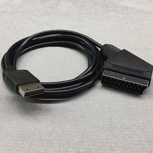 Cable Scart De 1,8 M/6 Pies For Dreamcast A Cable Scart