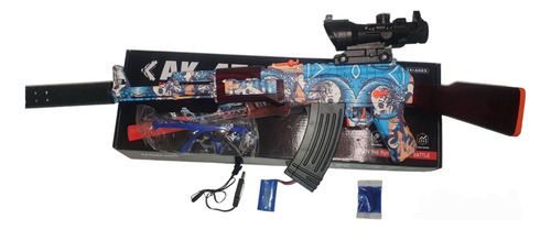 Ak47 Juguete Hidrogel Automatica Recargable +500 Hidrogel
