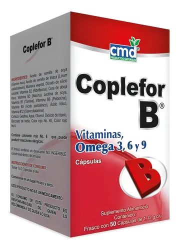comprar Complejo B Coplefor B 50 Cápsulas Cmd.