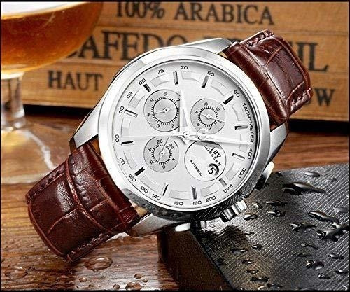 Marcas Suizas Reloj Automatico Para Hombre Acero Inoxidable