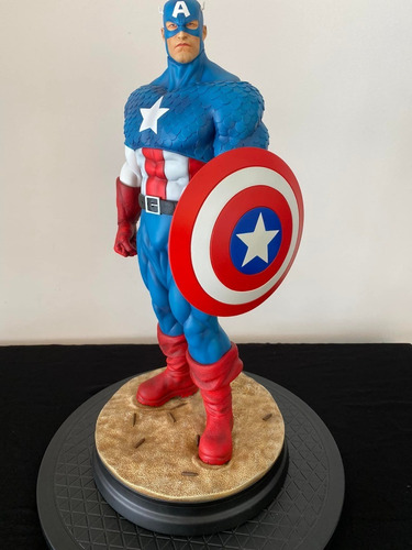 Beast Mode Captain America 1/4 Statue