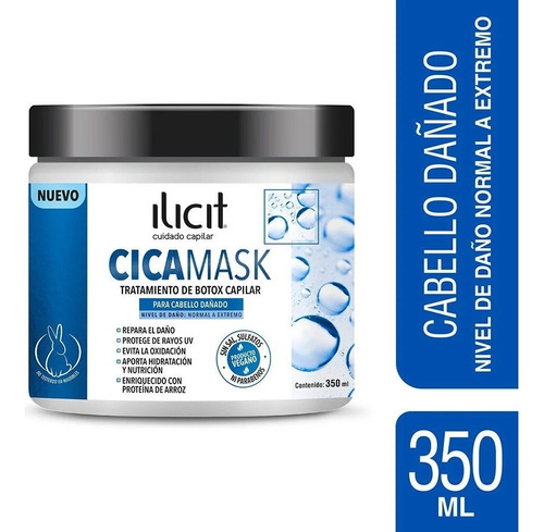 Mascara De Botox Cicamask 350 Ml - Ilicit