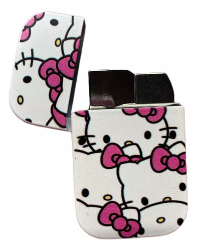 Encendedor Recargable Hello Kitty Llama Rosada