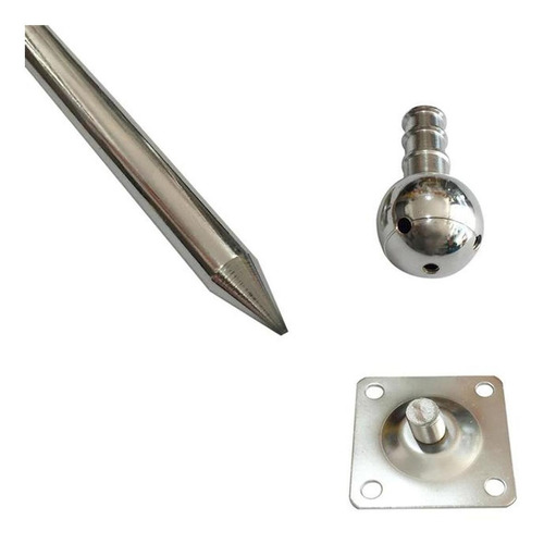 Pararrayos, Mxlrd-001, Altura 60cm, Ø De Punta 0.95cm, 3 Pol