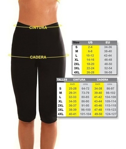 Calza Neopreno Reductora Sudadera Adelgaza Rey Ofertas