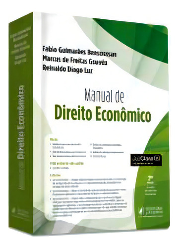 Manual De Direito Econômico, De Bensoussan Guimarães. Editora Juspodivm, Capa Mole Em Português, 2023