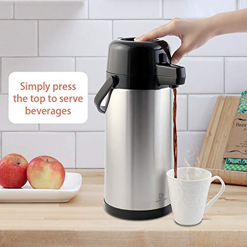 Termo Café De 3l (102 Oz), Dispensador De Bebidas Aisl...