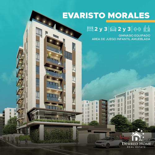 Moderna Torre Ubicada En Evaristo Morales, Distrito Nacional