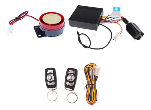 Sistema De Alarma De Motocicleta Universal Kit De Bocina De