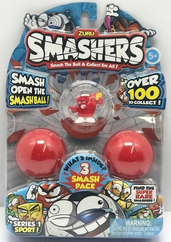 Zuru Smashers Coleccionable Blister X 3 Toy 7402 Loonytoys