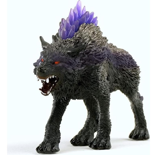 Monstruo Lobo Sombra Schleich 42554 Con Abrigo Púrpura
