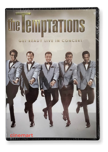 The Temptations Get Redy Live In Concert Musical Dvd