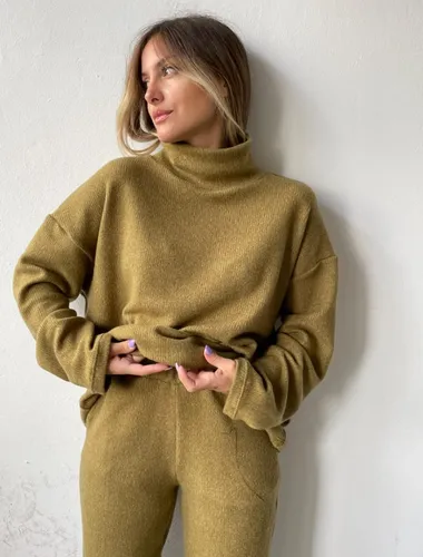 Conjunto lanilla mujer store