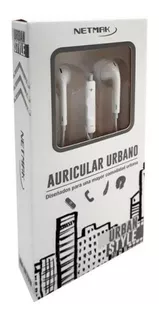 Auriculares Netmak Urban Style Manos Libres In-ear Blanco