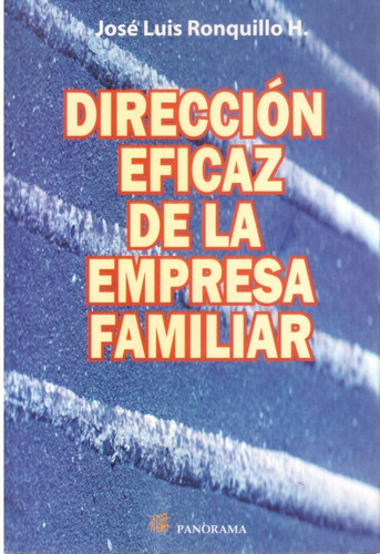 Dirección Eficaz De La Empresa Familiar