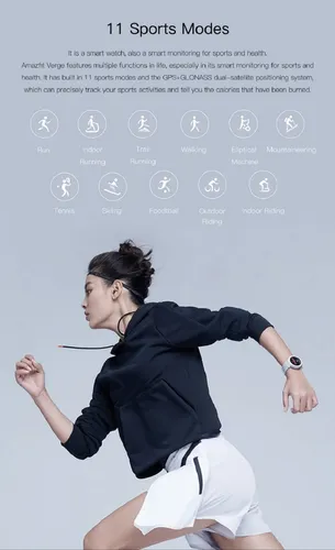 Xiaomi Amazfit Verge Smartwatch Ip68 Musica Gps + Film Regal